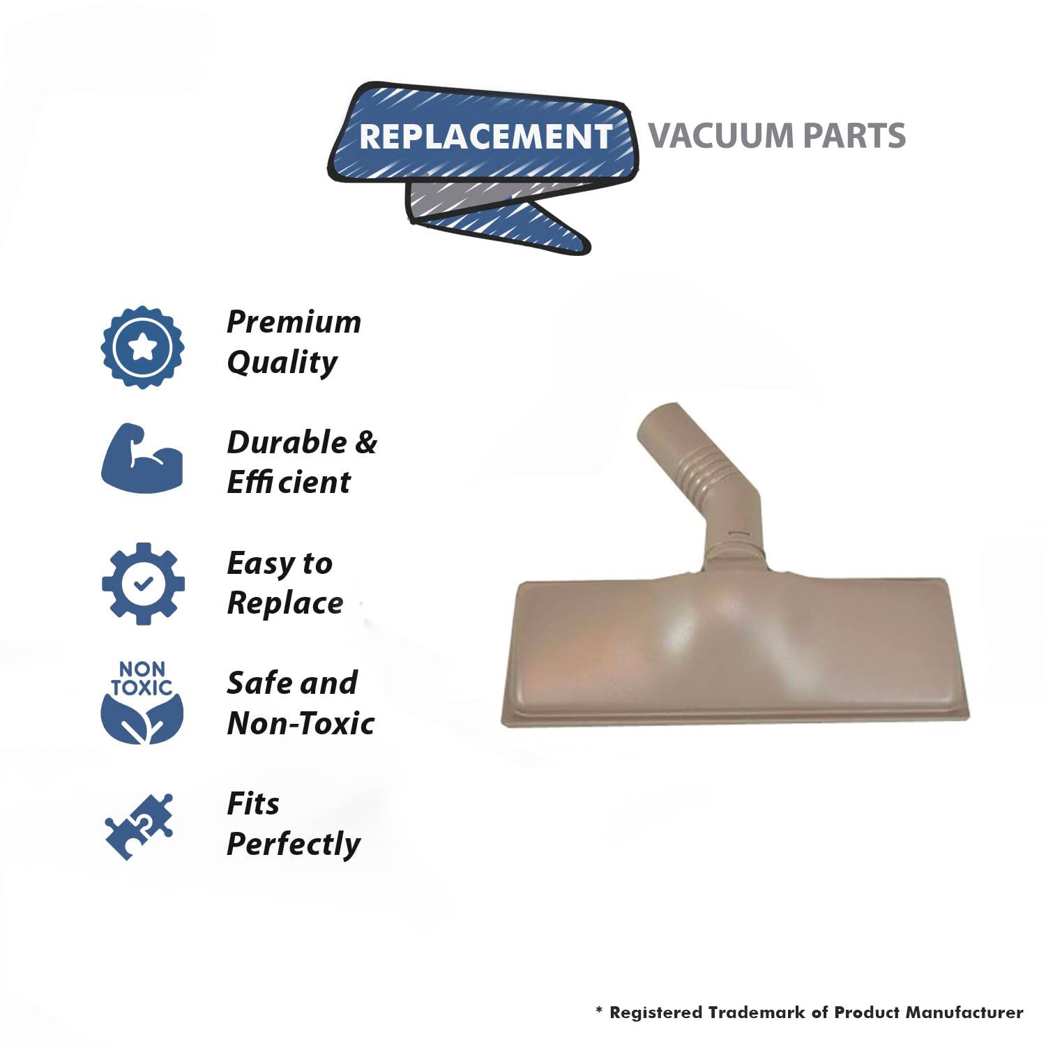 Topvacuumparts Replacement Part For KirbyVacuum Cleaner Surface NozzleKirby Part # compare to part 215412