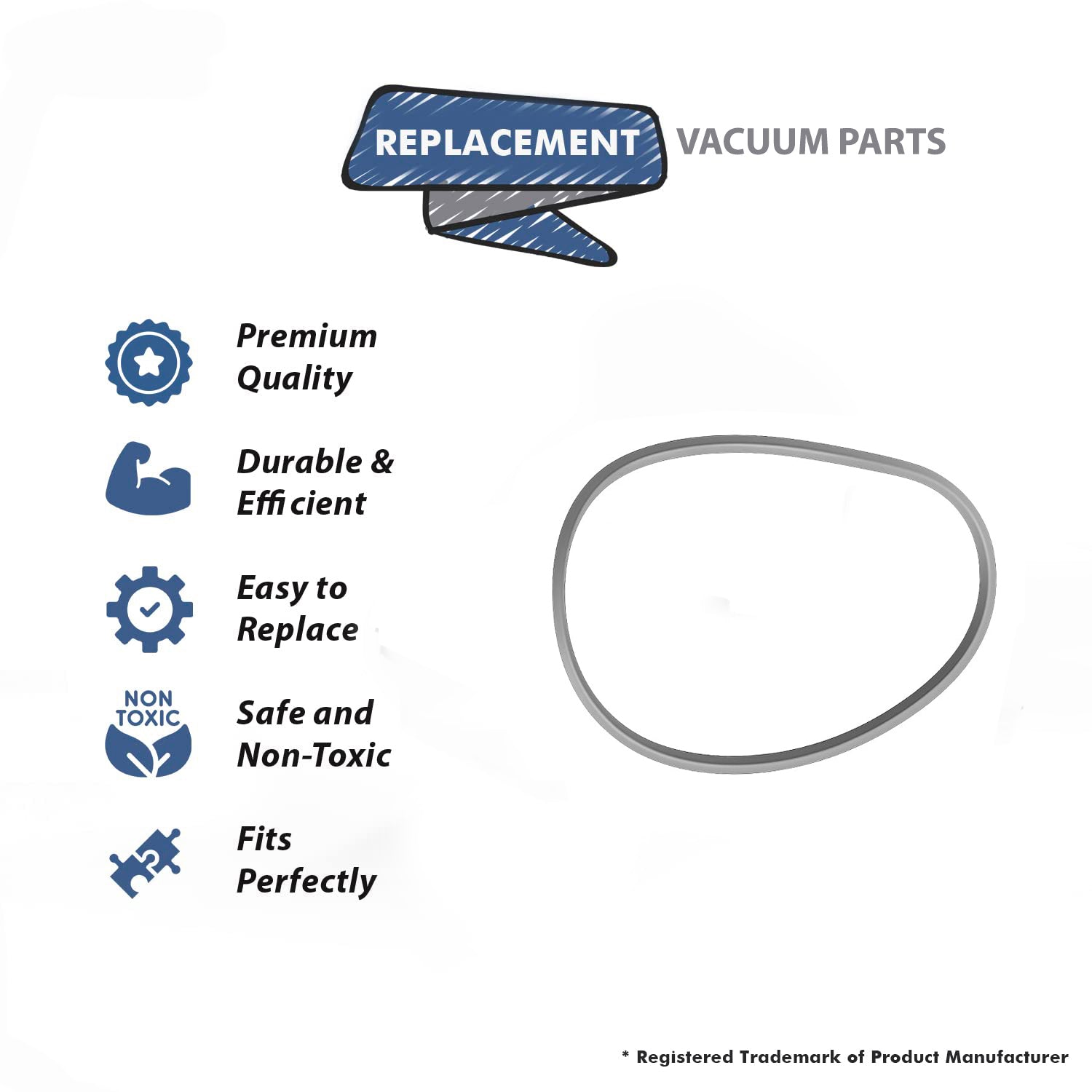 Topvacuumparts Replacement Part for Eureka 1934 Upright Vacuum Cleaner Furniture Bumper Guard # Compare to Part 3699935