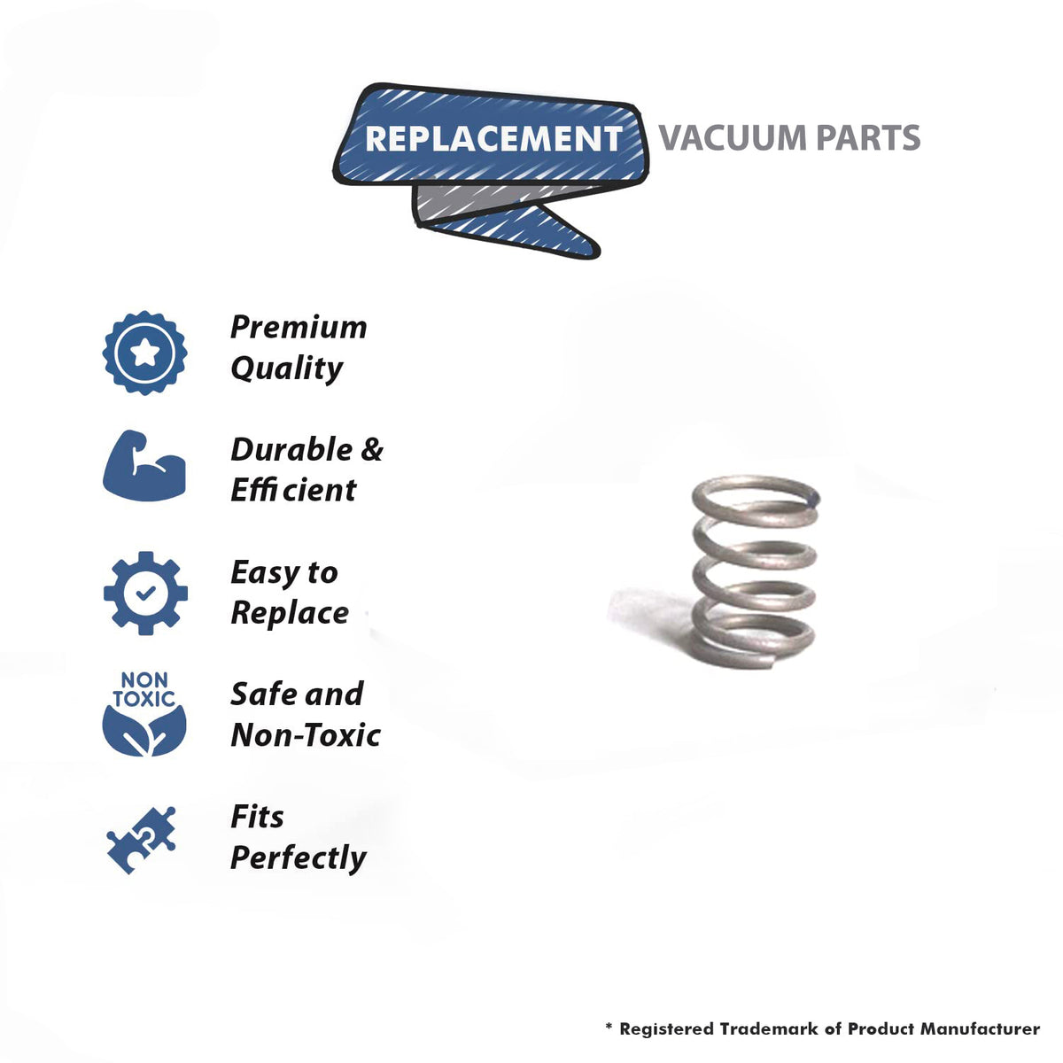 Topvacuumparts Replacement Part For Kirby G3 Generation 3 Vacuum Cleaner Cord Hook Spring # Compare to Part 174167A