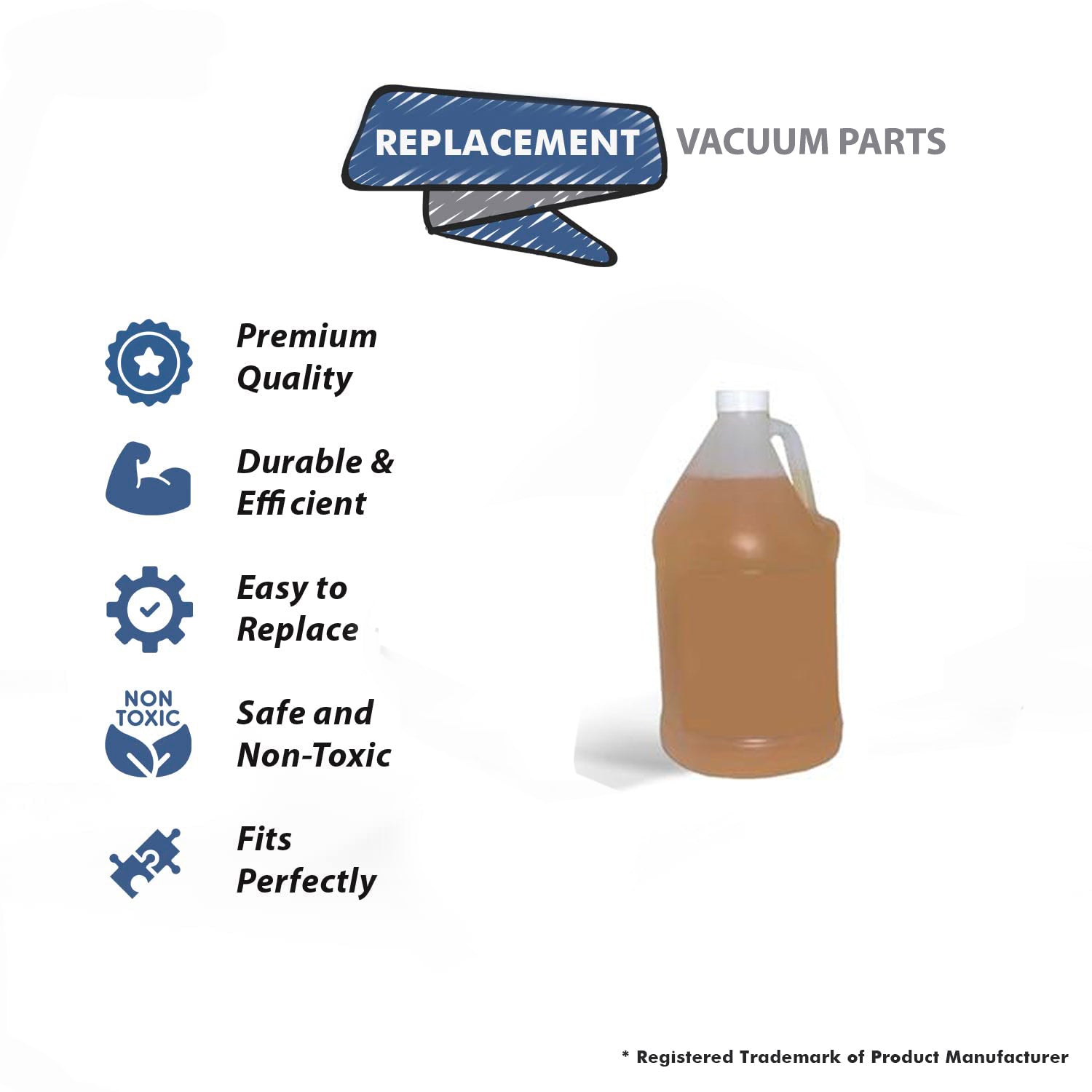 Topvacuumparts Replacement For Core RID'Z Odor Mango Tango Multipurpose cleaner and Deodorizer 128 oz # Compare to Part UKO-652