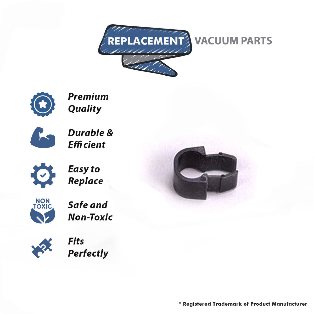 Topvacuumparts Replacement Part For Hoover 7069,7071 Conquest Vacuum Cleaner Cord Retainer # compare to part 36172015