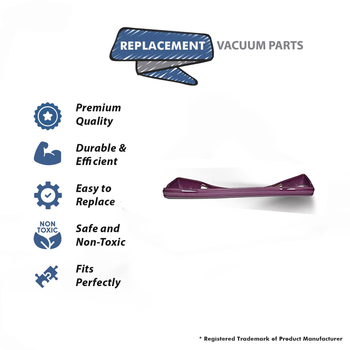 Topvacuumparts Replacement Part For Kirby Vacuum Cleaner Nozzle # compare to part 140497