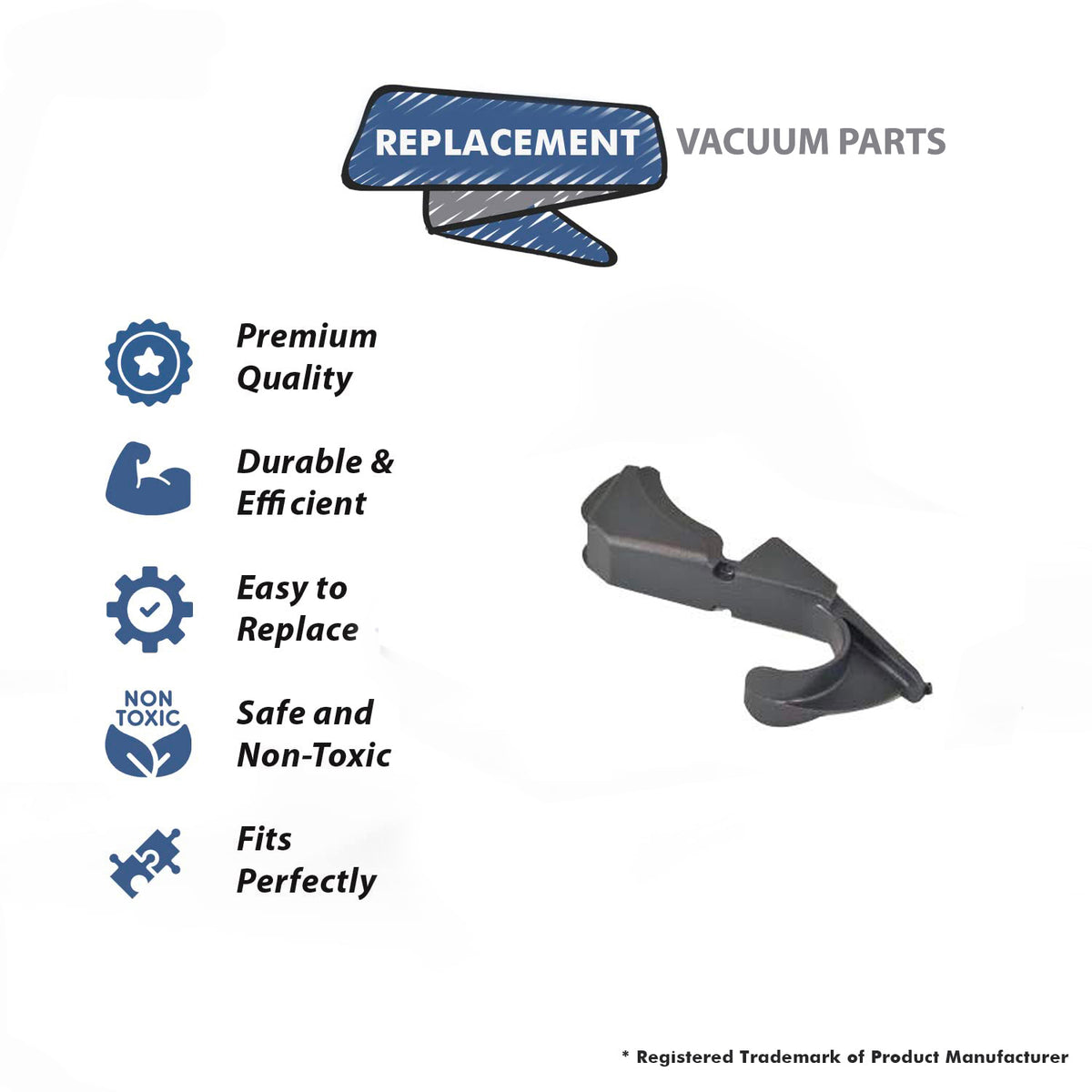 Topvacuumparts Replacement Part For Proteam, 15XP, 1500XP Vacuum Cleaner Handle Bezel W/Screw # compare to part 106739