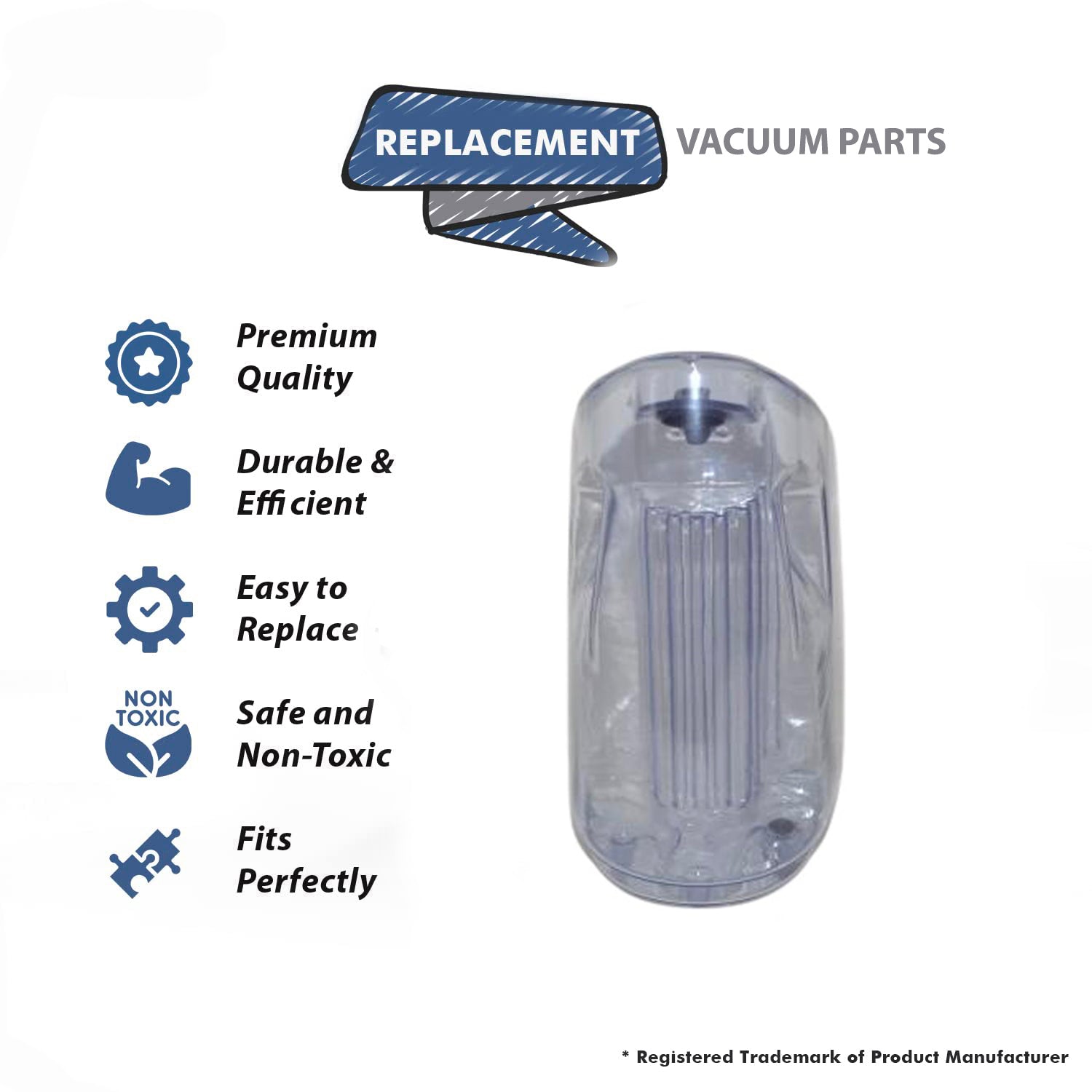 Topvacuumparts Replacement For Bissell Little Green ProHeat 2513G, 2513 Vacuum Clean Water Tank # 1618845