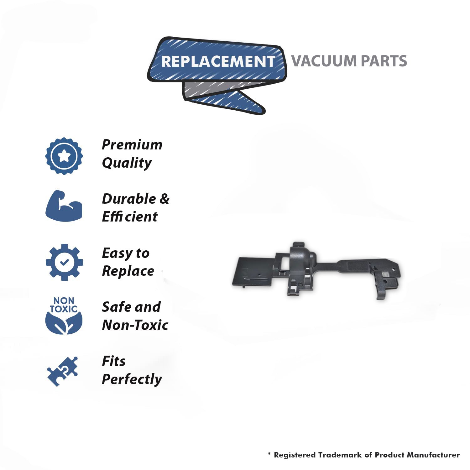 Topvacuumparts (2) Replacement Part For Royal UR30085 Vacuum Cleaner Wand/Hose Holder # compare to part 440012013