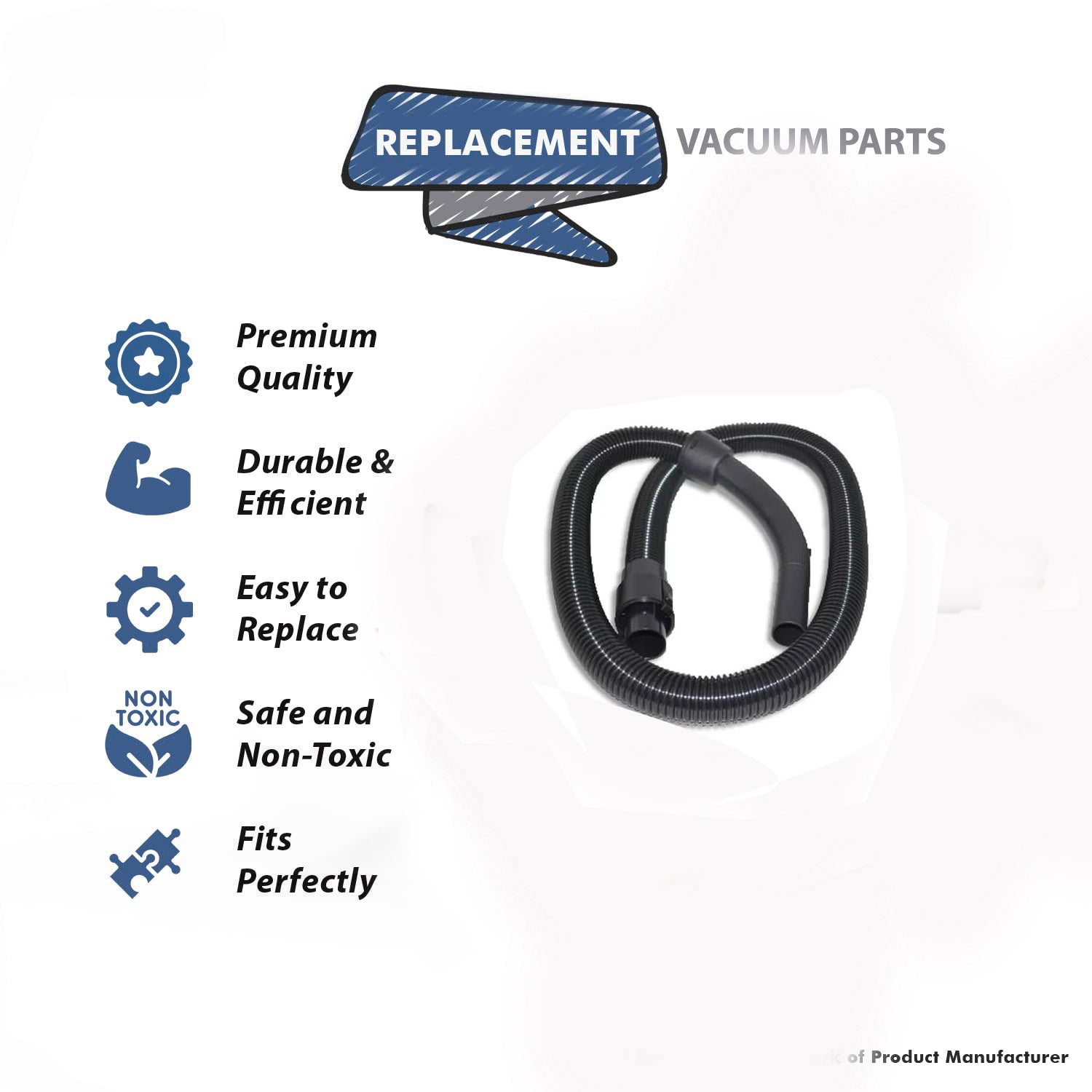 Topvacuumparts Replacement Part For Bissell 2156E Vacuum Cleaner Hose & Handle Assembly # compare to part 1613049