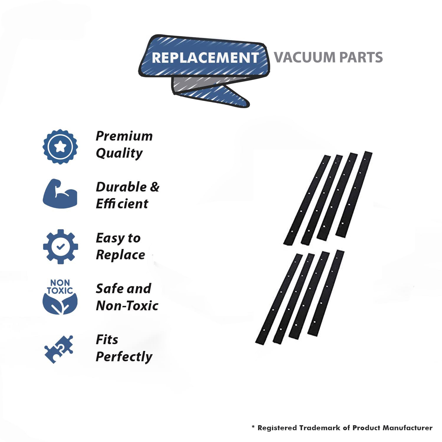 Topvacuumparts Replacement Part For Fit All, Commercial Vacuum Cleaner 1 1/2