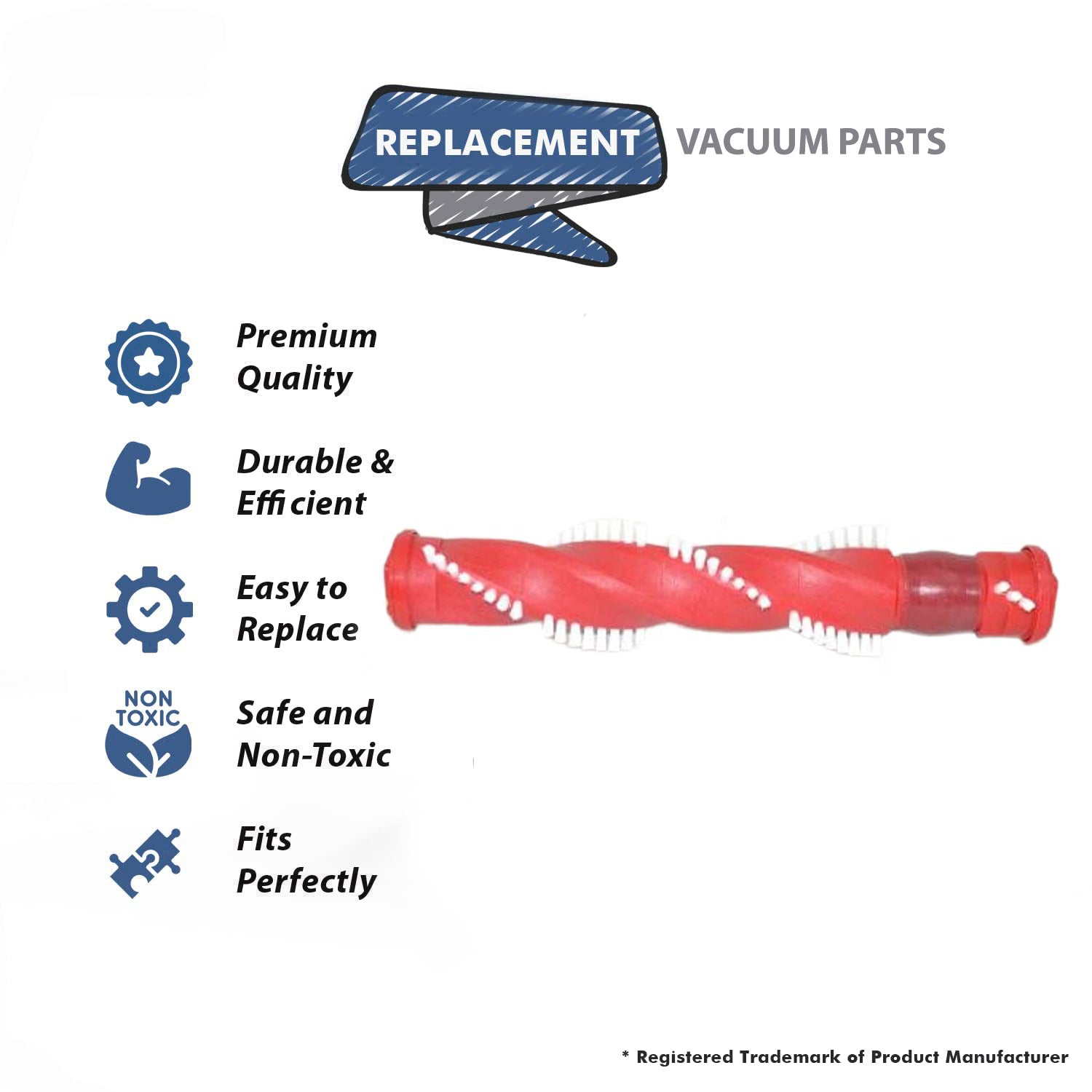 Topvacuumparts Replacement Part for Hoover MaxLife Elite Swivel Vacuum Cleaner Brush Roll Works with UH75150# Compare to Part 440014833