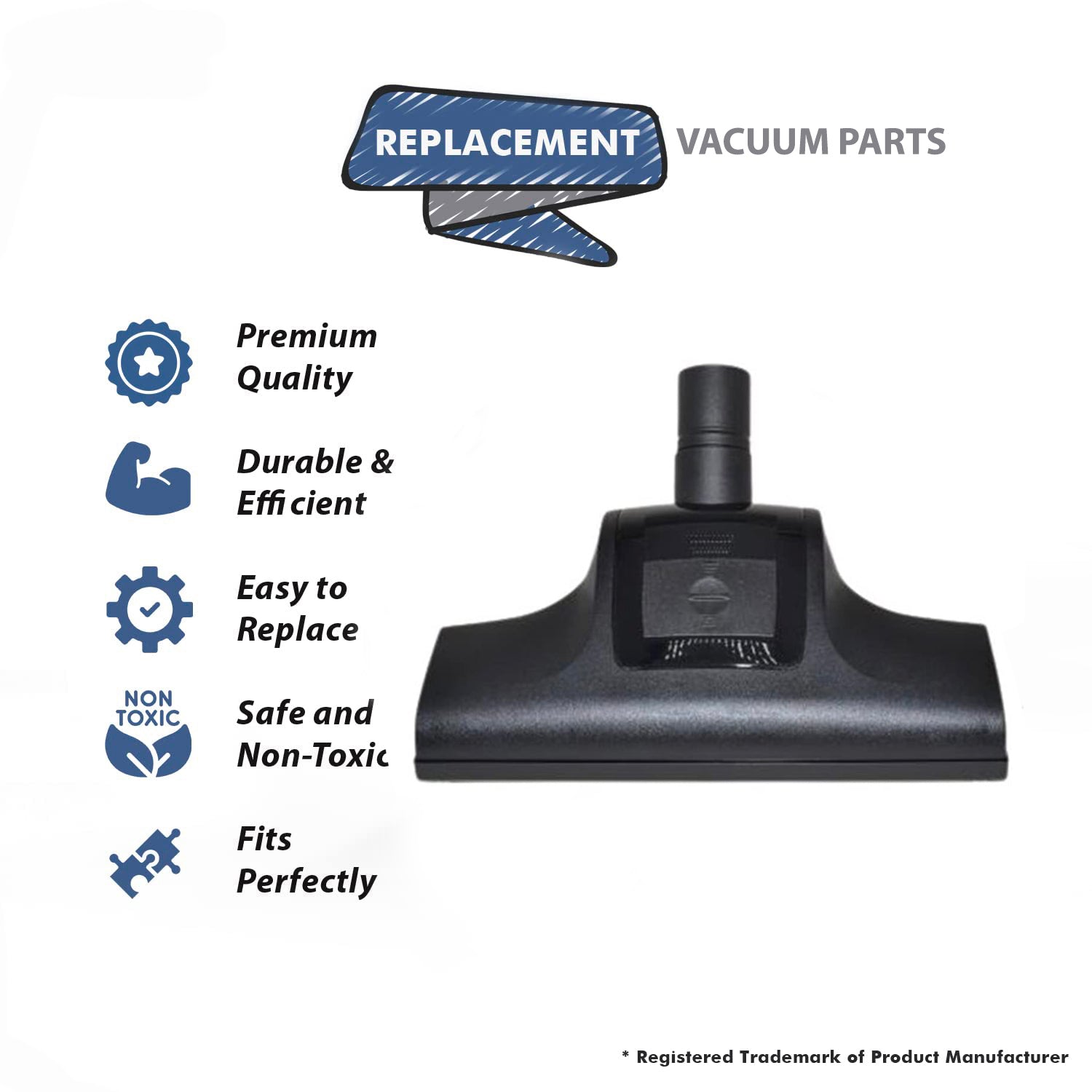 Topvacuumparts Replacement For Proteam Backpack 14.6092-319, Vacuum Cleaner Turbo Brush Tool (1PK)