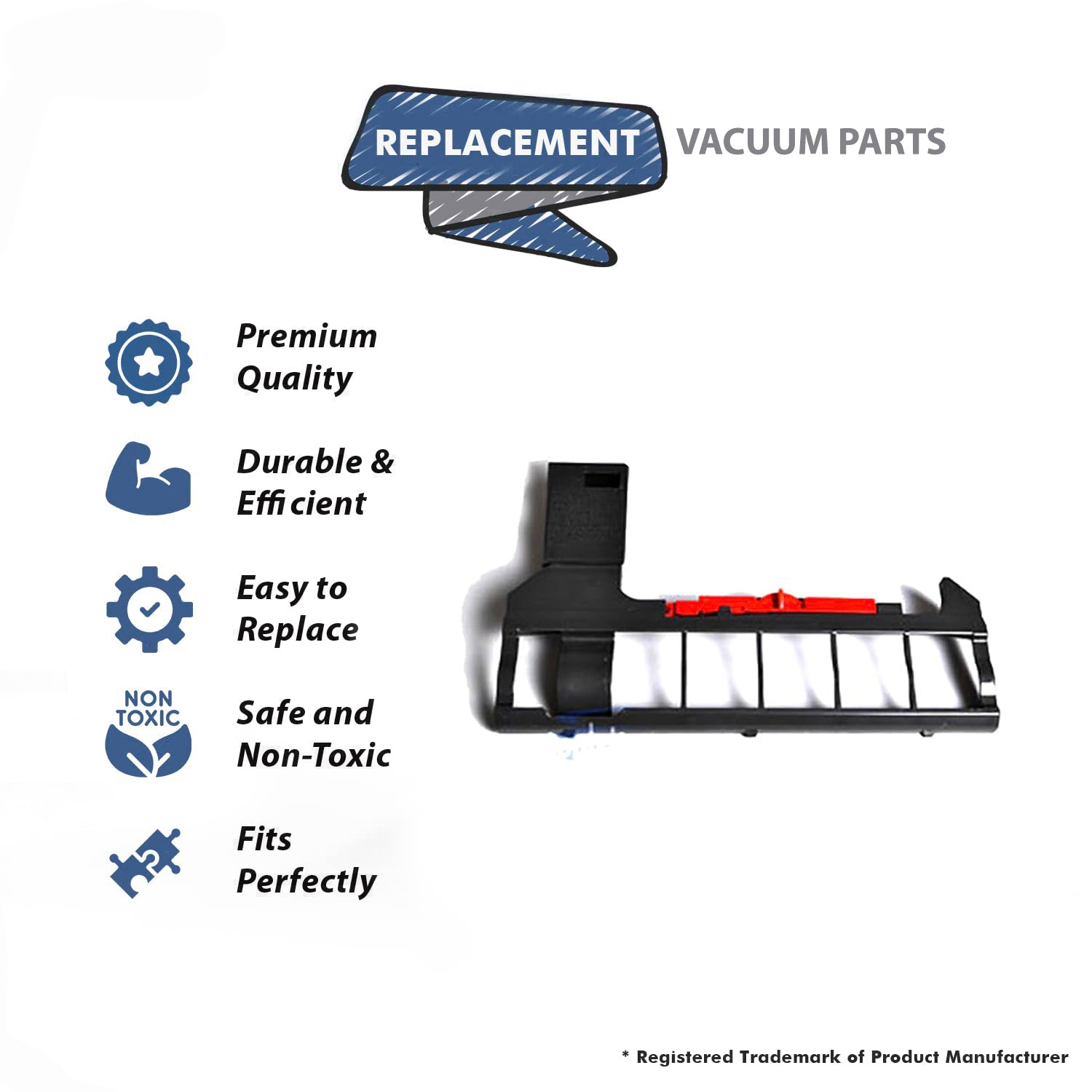 Topvacuumparts Replacement Part For Hoover UH70120 CH53010 Vacuum Cleaner Bottom Plate # Compare to Part 303829001