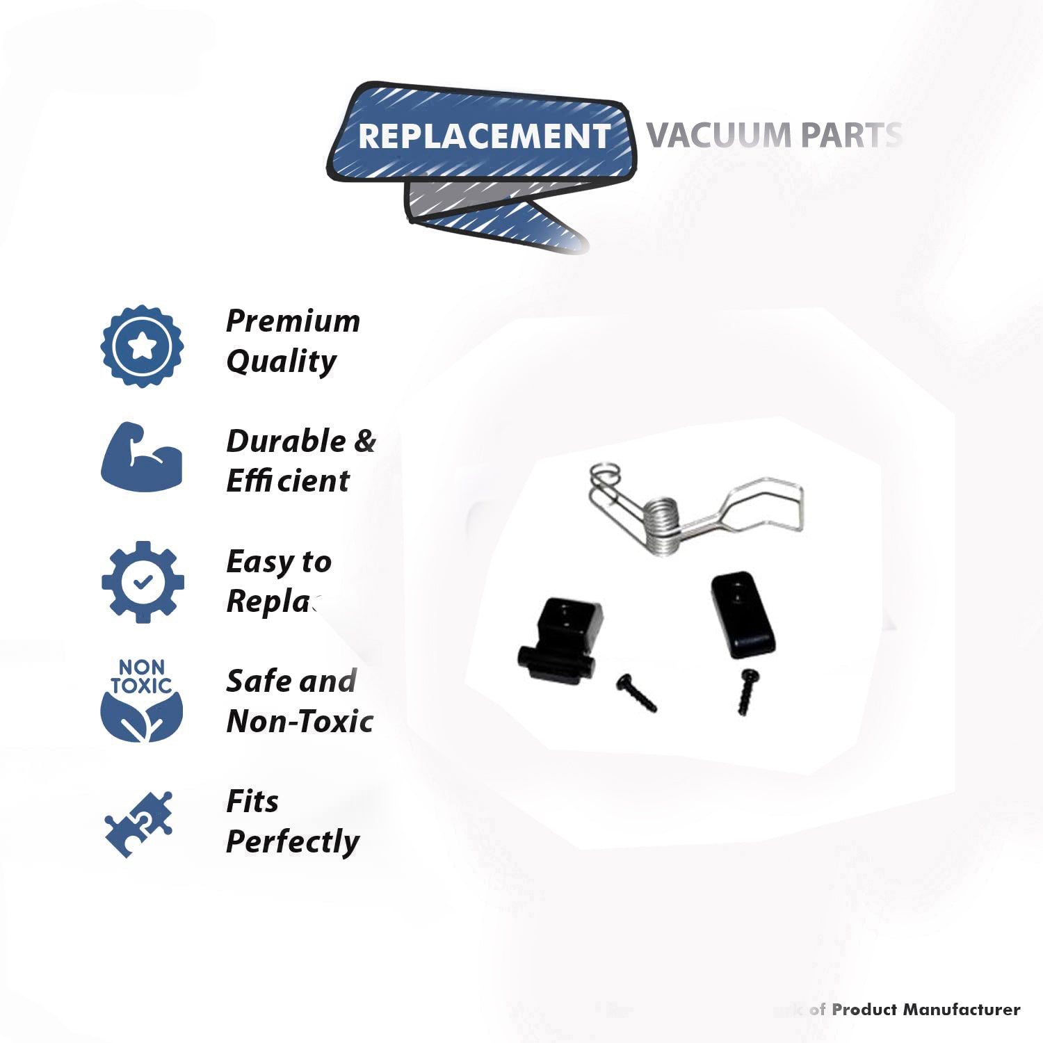 Topvacuumparts Replacement For Riccar R25 Upright Vacuum Cleaner Spring Assist # Compare to Part C601-3000