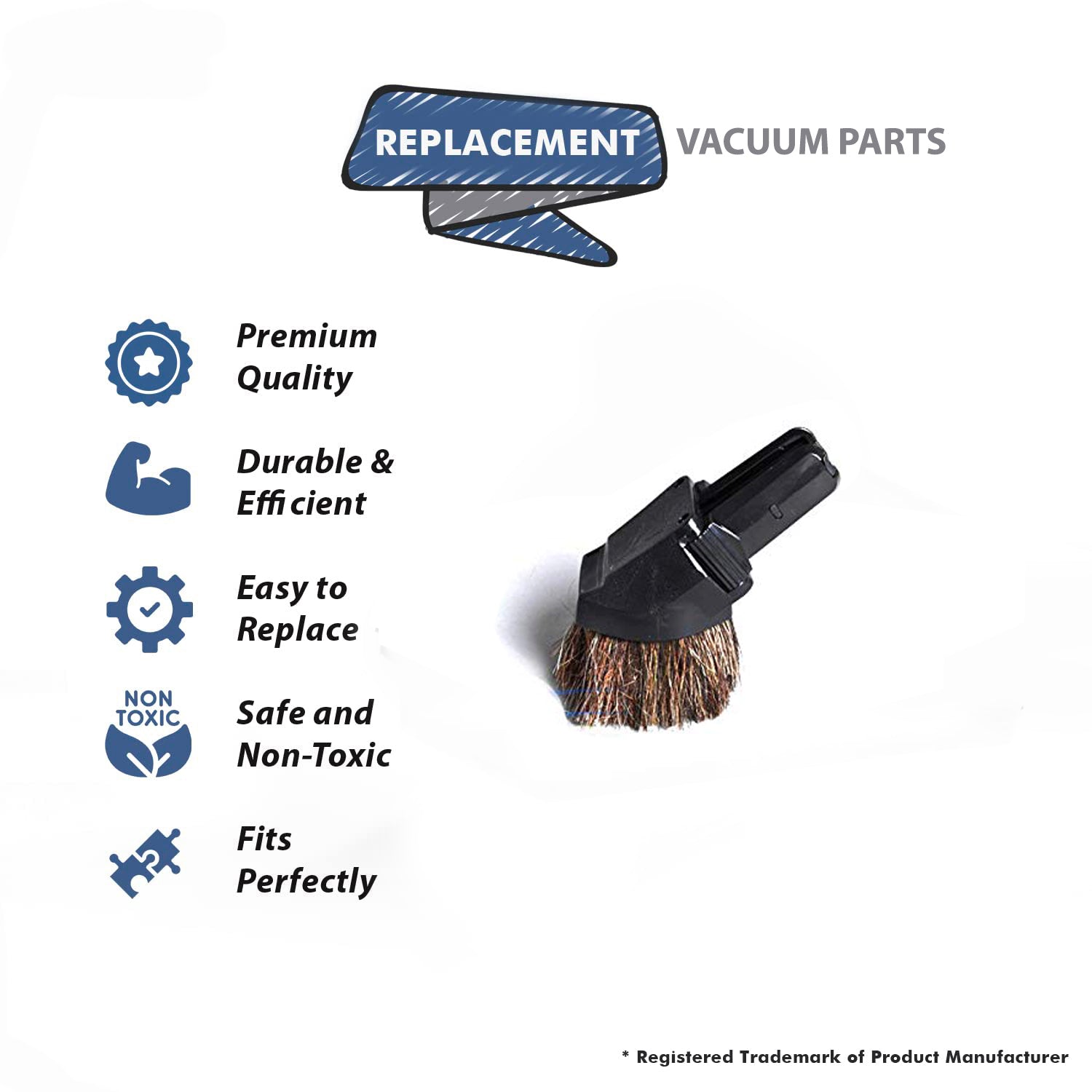 Topvacuumparts Replacement Part For Fit All Vacuum Cleaner 1-1/4