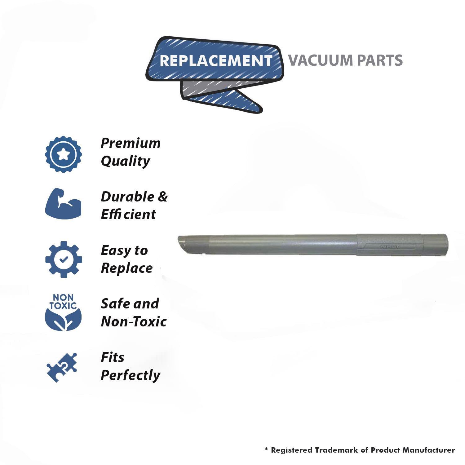 Topvacuumparts Replacement Part For Vacuum Cleaner Straight WandKirby Part # compare to part 224001