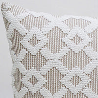 Decorative Beige Accent Throw Pillow  20