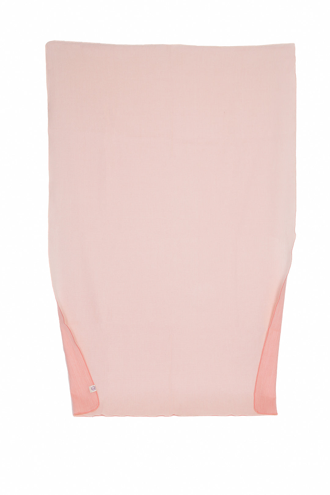 Reversible Alpaca Throw Blanket Handwoven From Ecuador - Pink & White - Kani Collection