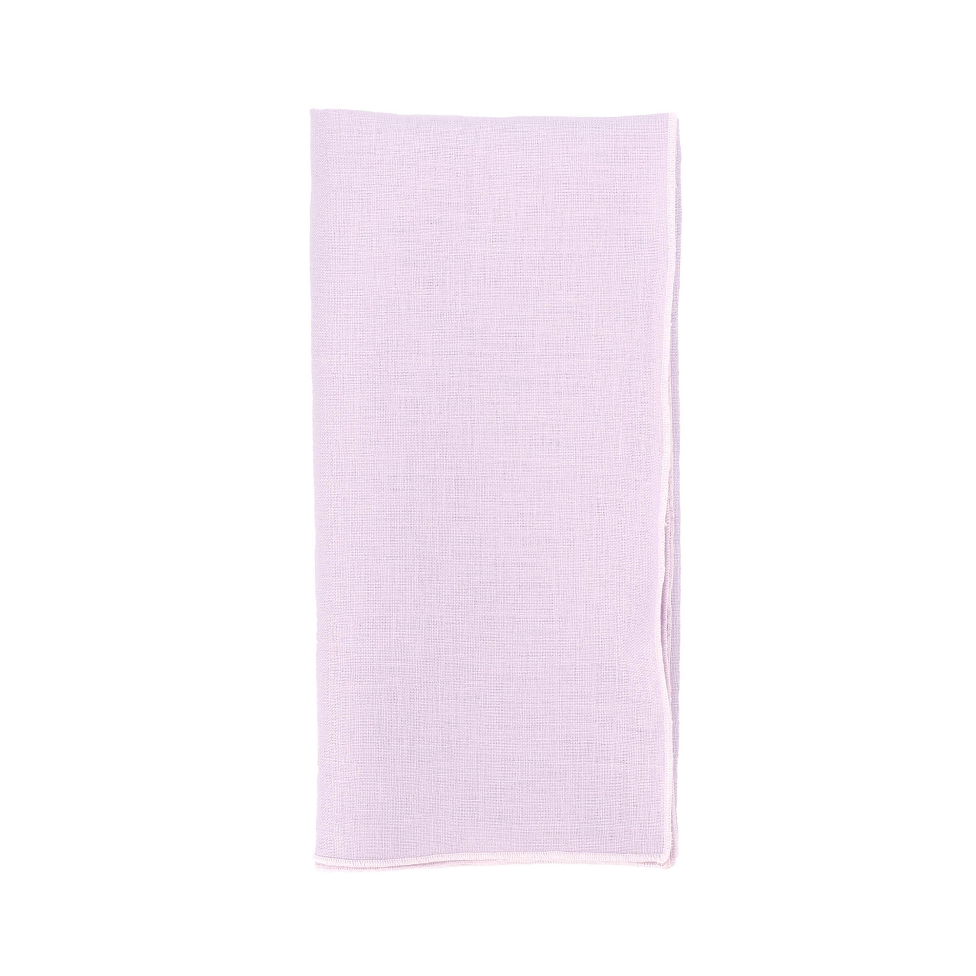 Purple Linen Dinner Napkins, Set of 4