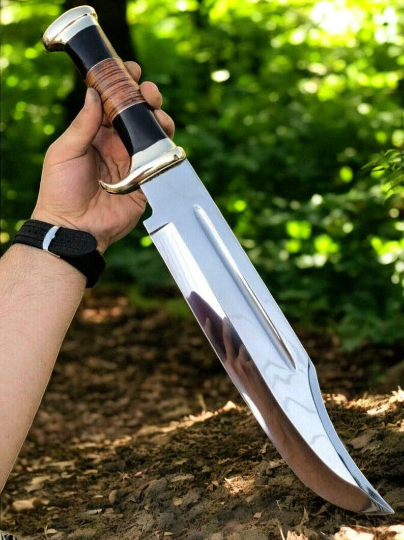 Custom Handmade Bowie Knife – 17