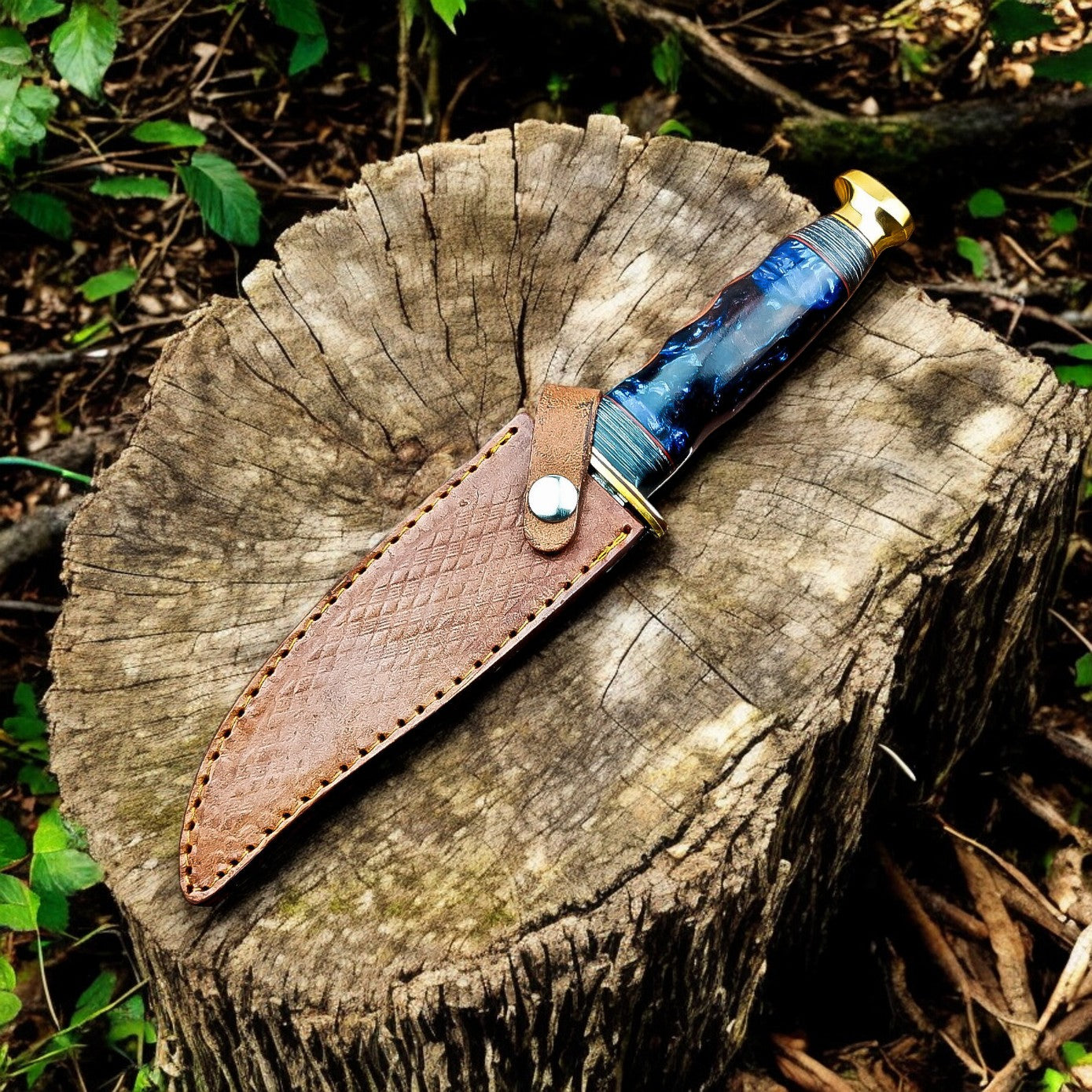 Custom Handmade Bowie Knife - 12