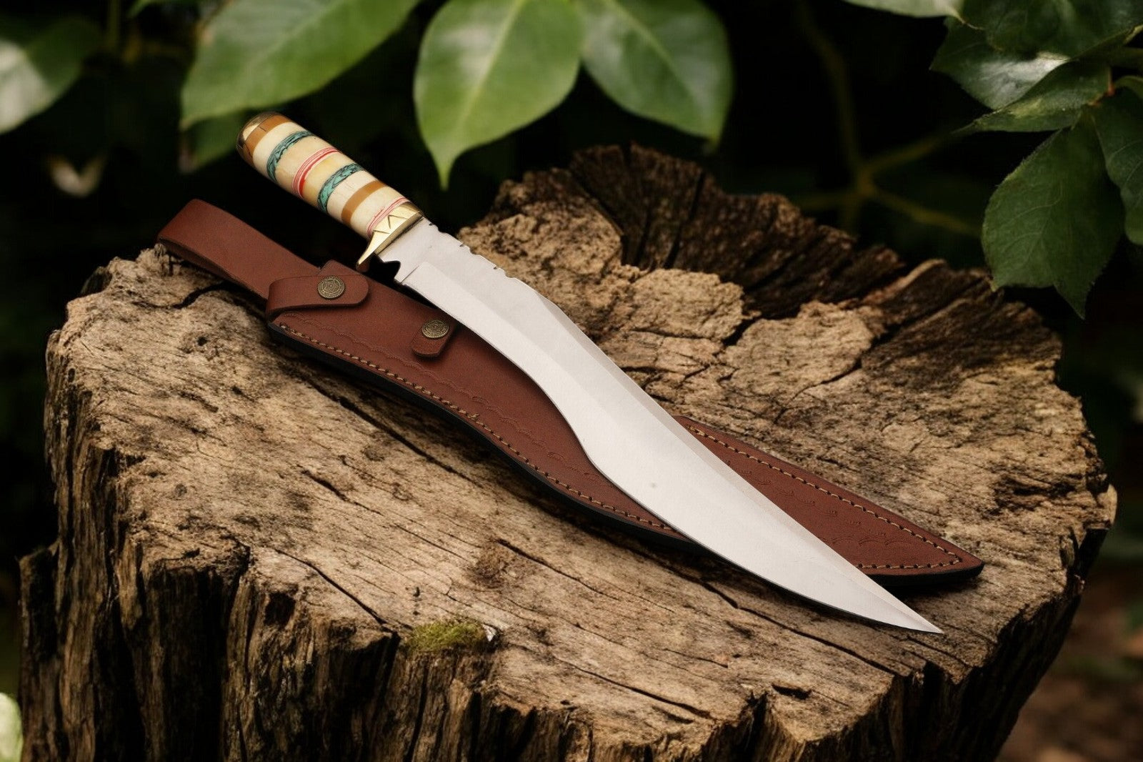 Custom Handmade Bowie Knife - 12