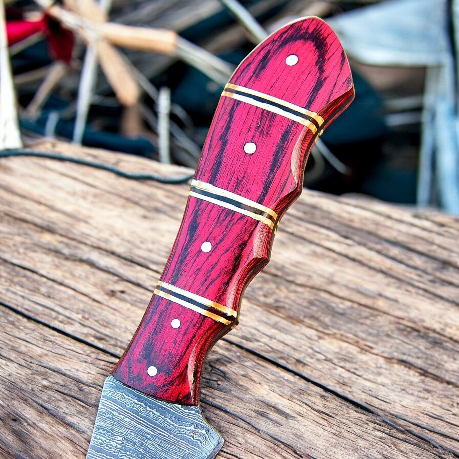 Handmade Damascus Fillet Knife – 12