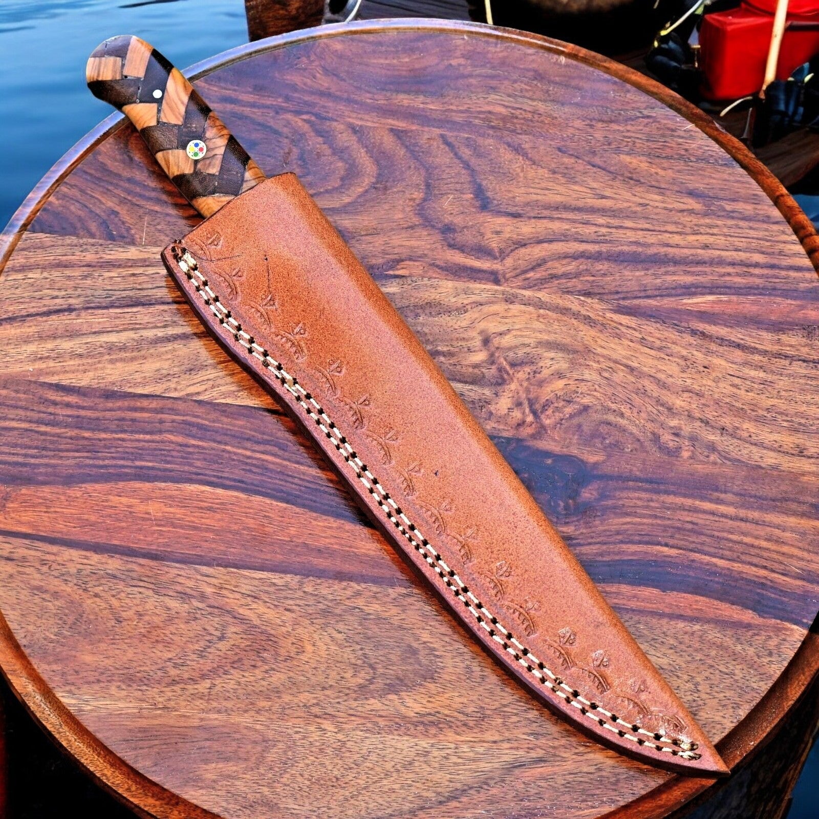 Handmade Damascus Fillet Knife – 12