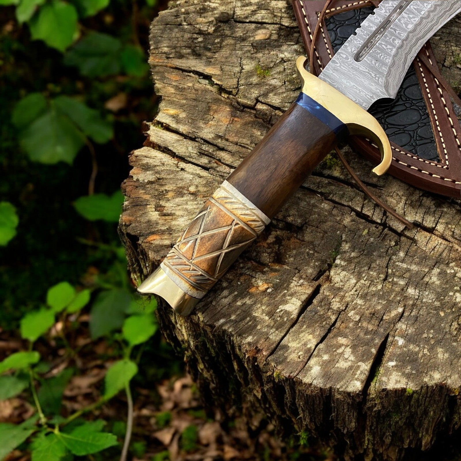 Custom Handmade Bowie Knife - 14