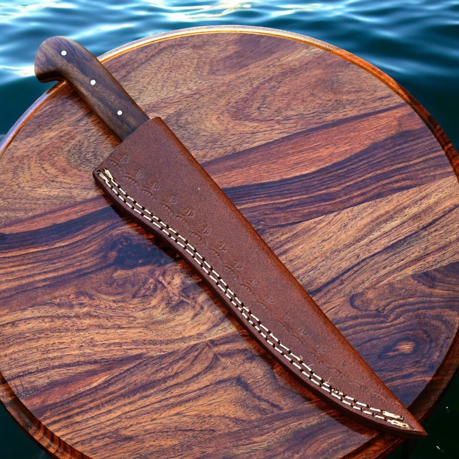 Handmade Damascus Fillet Knife – 12.5