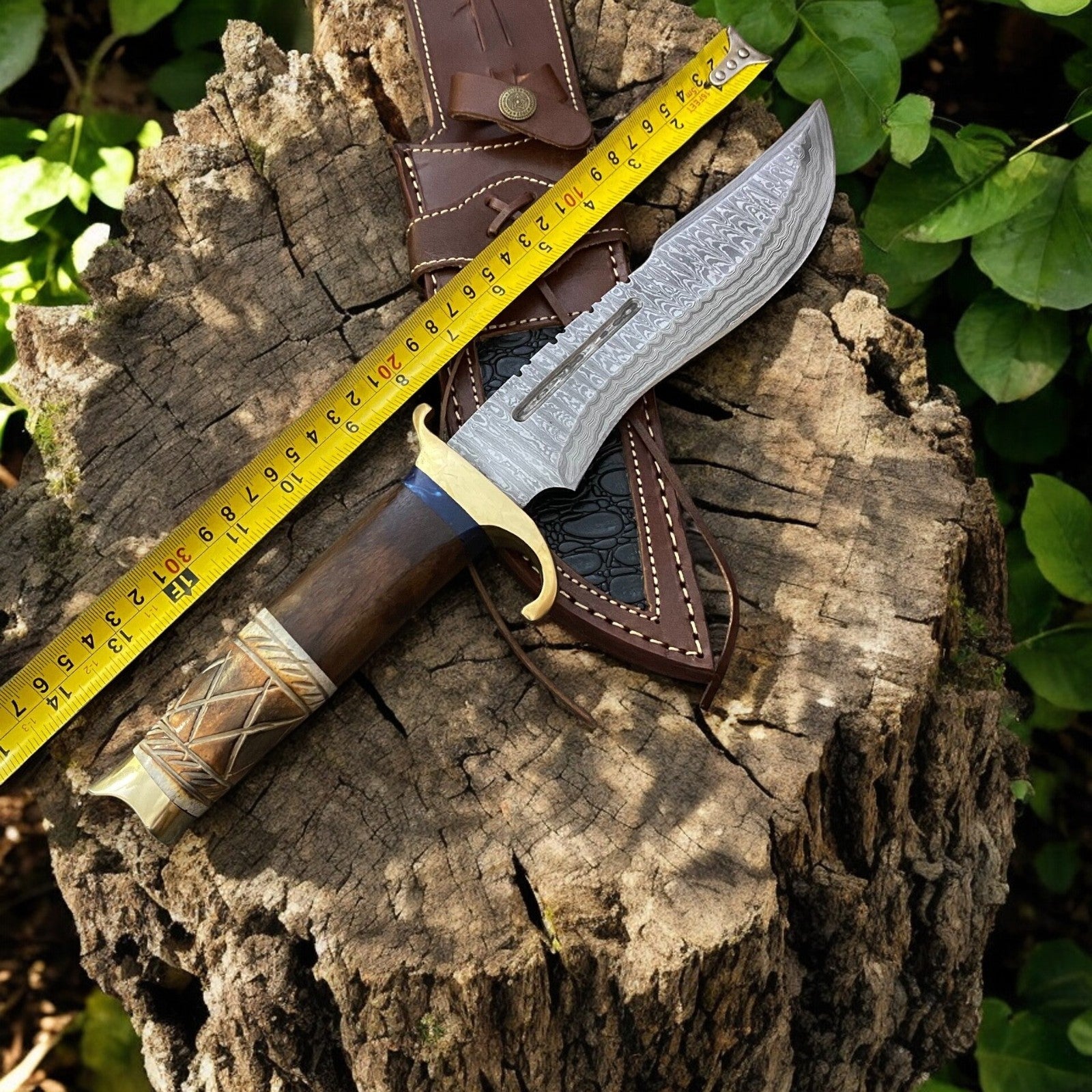 Custom Handmade Bowie Knife - 14