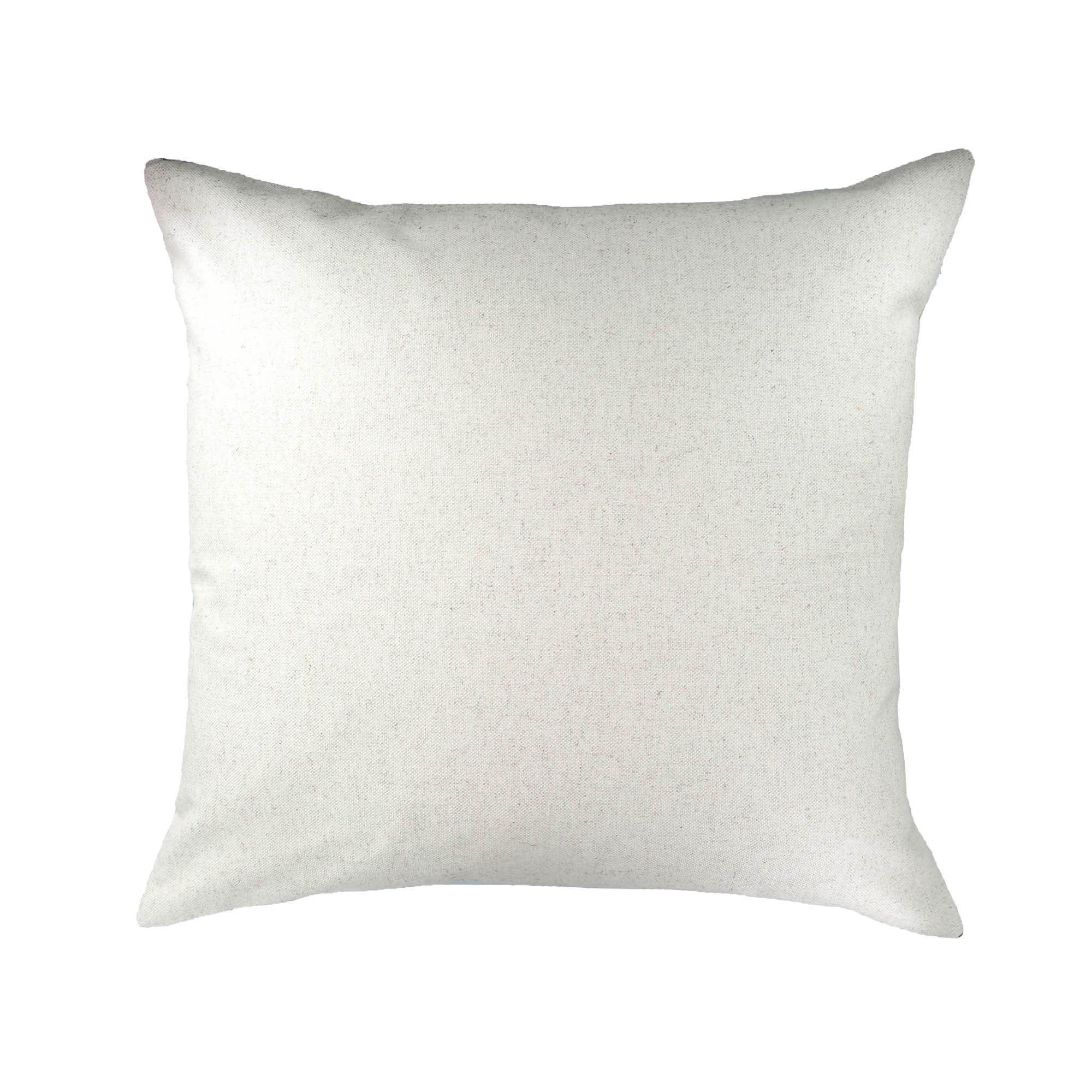 Sailing Silk Velvet Ikat Throw Pillow Cover, 20 X 20