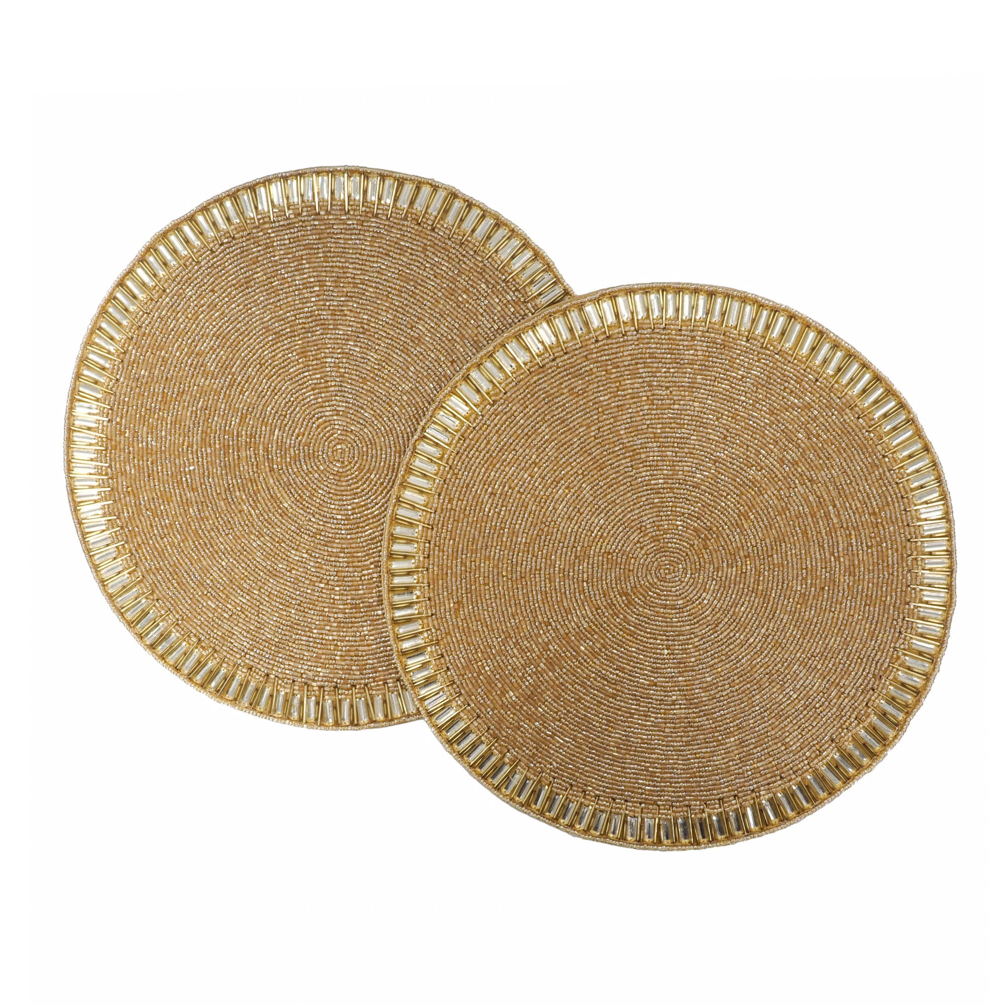 Yellow Diamonds Placemats, Set of 2
